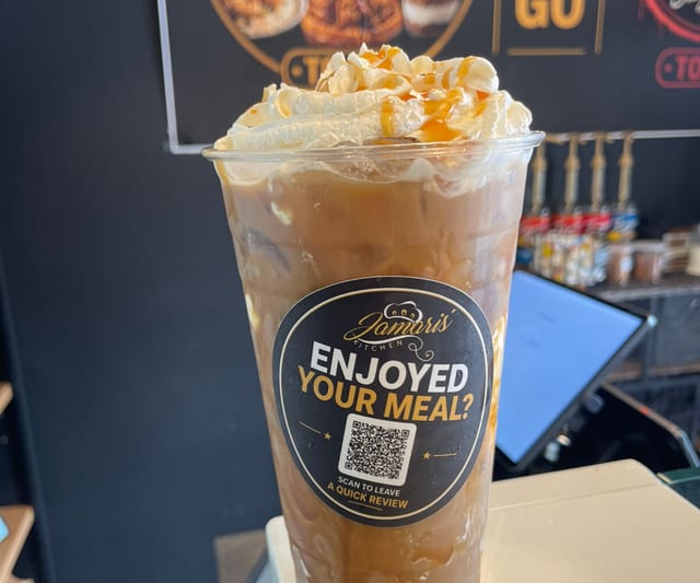 Iced Coffee.