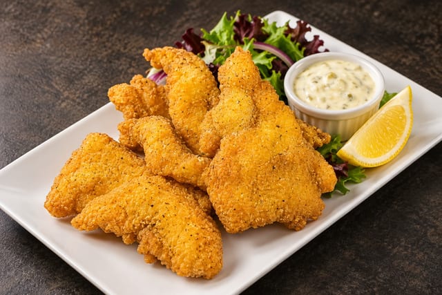 Catfish Nuggets & Fries.