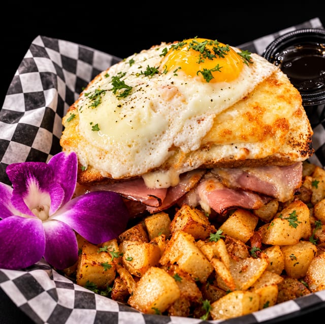 Croque Madame.