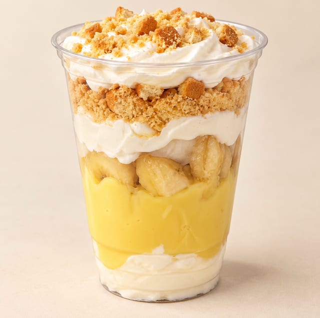 Banana Puddng Parfait.