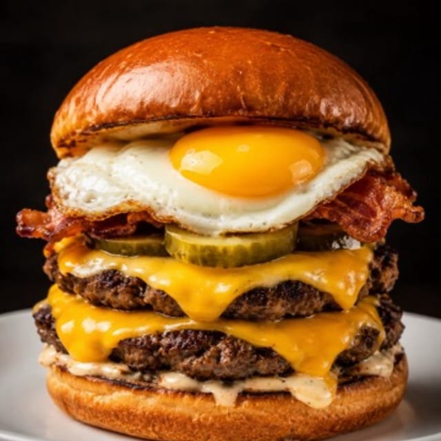 Chicago's Legendary Au Cheval-Inspired Cheeseburger.